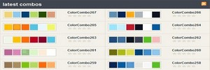 ფერებთან მუშაობის ონლაინ-სერვისები - Color Combos 