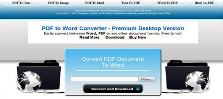 pdf - word გადაყვანა და პირიქით - Convertpdftoword